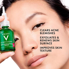Vichy Normaderm BHA Exfoliating Serum, Salicylic Acid Acne Treatment for Face