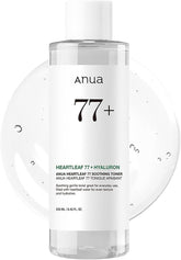 Anua Heartleaf 77 Soothing Toner I pH 5.5 Trouble Care, Calming Skin, Refreshing, Hydrating, Purifying, Cruelty Free, Vegan,(250ml / 8.45 fl.oz.) Visit the ANUA Store
