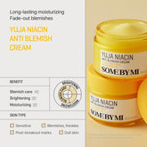 SOME BY MI Yuja Niacin Anti Blemish Cream – 2.02oz, 60ml – Korean 5% Niacinamide Face Moisturizer to Brighten Dull-Looking Skin – Dark Spot Remover with Alpha-Bisabolol for Face – Korean Skin Care