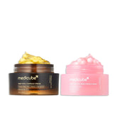 medicube Uneven Skin & Firm Duo: Deep Vitamin C Golden Capsule Face Moisturizer