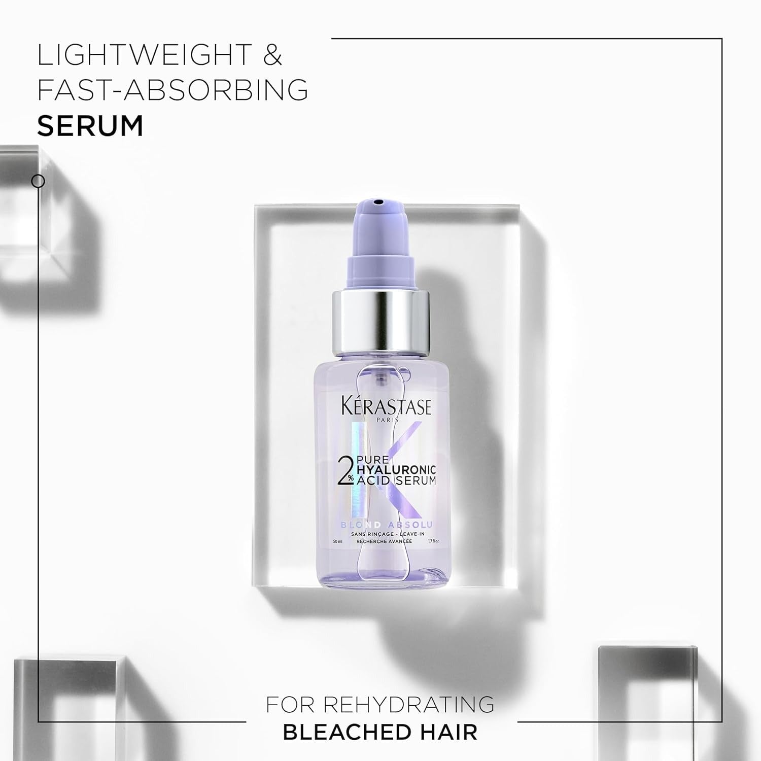 Kerastase Blond Absolu Hyaluronic Acid Hair Serum For Bleached & Highlighted Blonde Hair