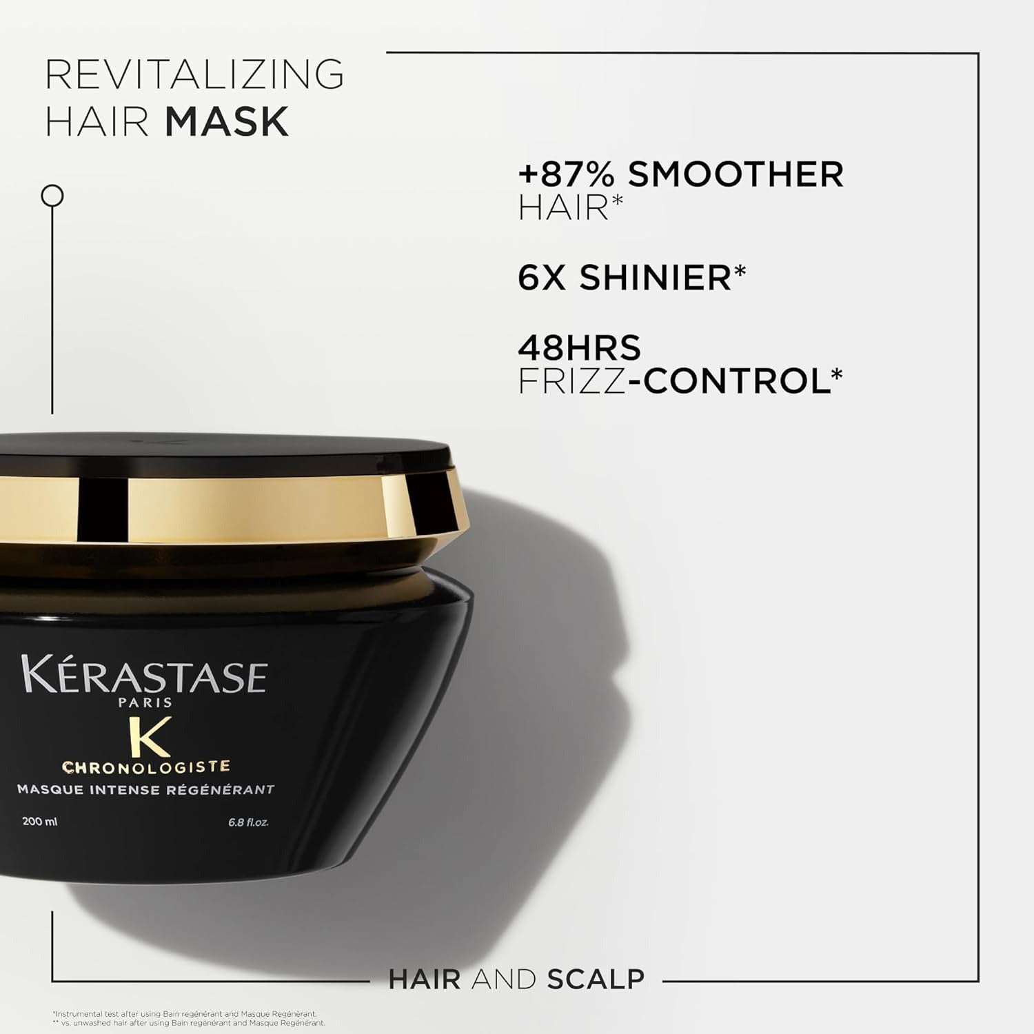 Kerastase Chronologiste Hair Mask | Moisturizes Hair & Scalp For Soft, Shiny Hair