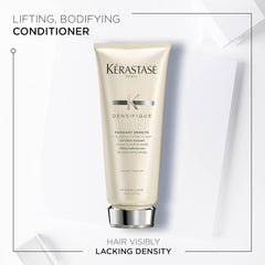 Kerastase Densifique Densité Shampoo & Conditioner Set For Fine, Thin and Thinning Hair - Thickens, Strengthens, Removes Build-Up and Adds Shine With Hyaluronic Acid