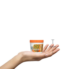 Garnier Fructis Damage Repairing Treat 1 Minute Hair Mask with Papaya Extract for Shine and Scalp Health