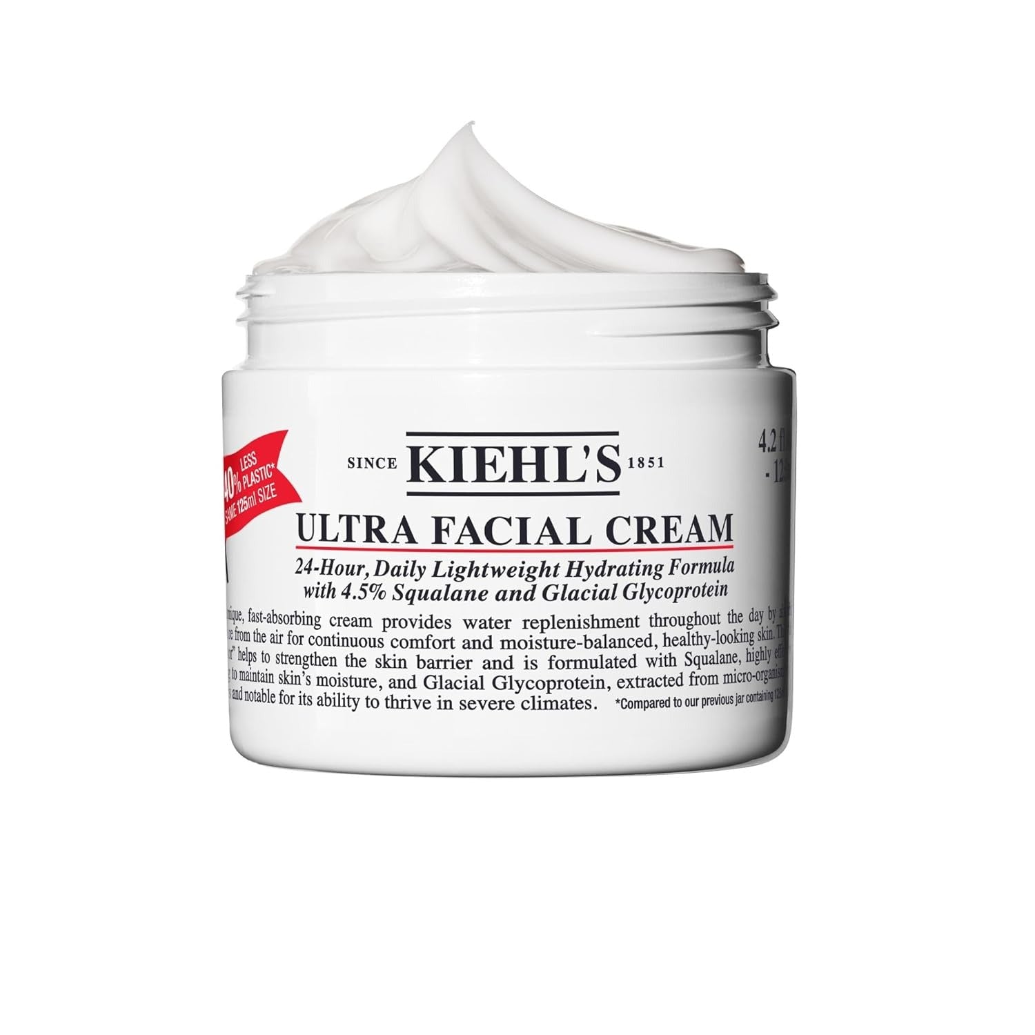 Kiehl's Ultra Facial Cream, with 4.5% Squalane to Strengthen Skin's Moisture Barrier