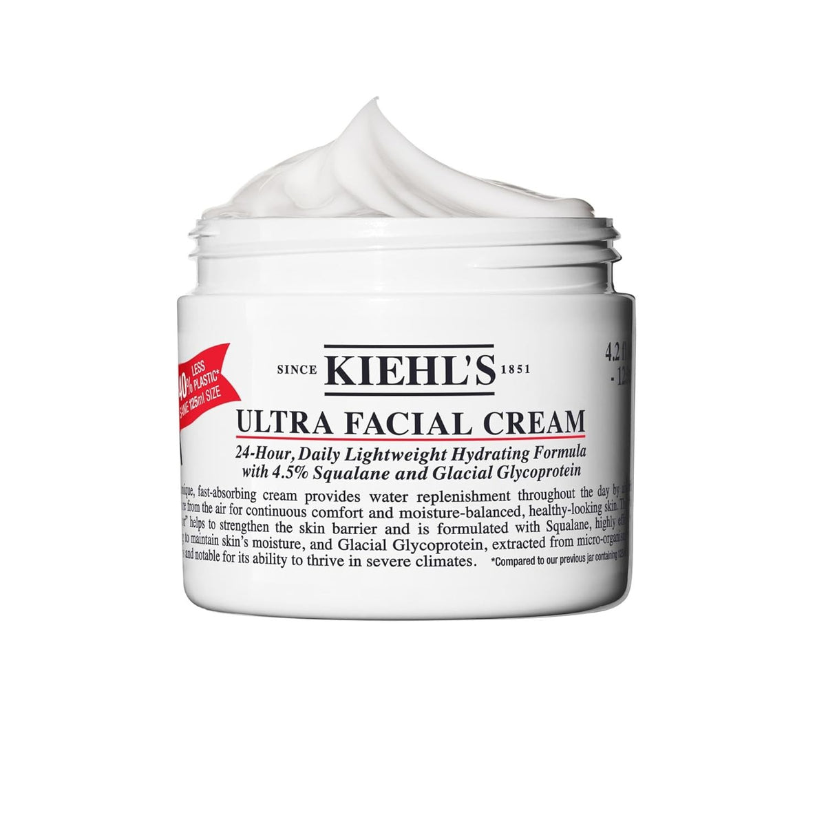 Kiehl's Ultra Facial Cream, with 4.5% Squalane to Strengthen Skin's Moisture Barrier