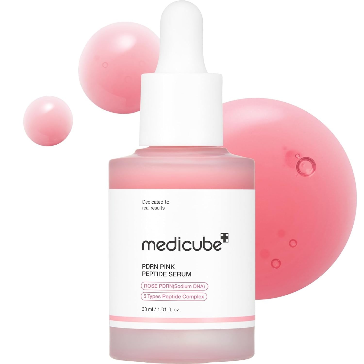 medicube PDRN Pink Peptide Serum, Pink glow serum, Peptide, Niacinamide, Hydrating & Moisturizing & Firming, Uneven Skin Tone