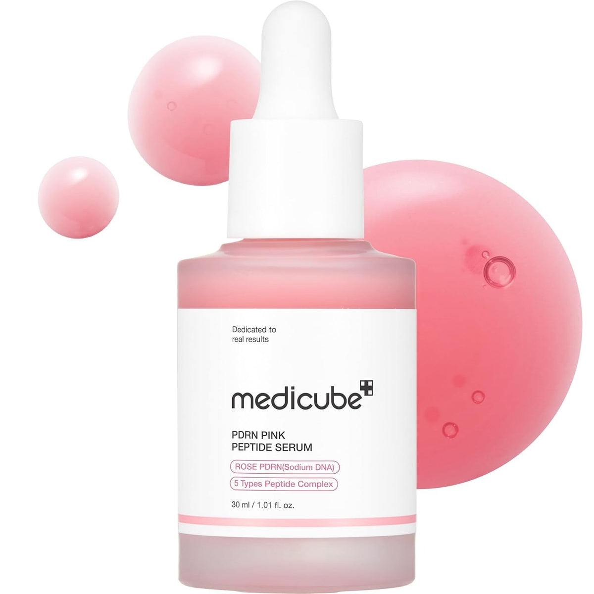 medicube PDRN Pink Peptide Serum, Pink glow serum, Peptide, Niacinamide, Hydrating & Moisturizing & Firming, Uneven Skin Tone