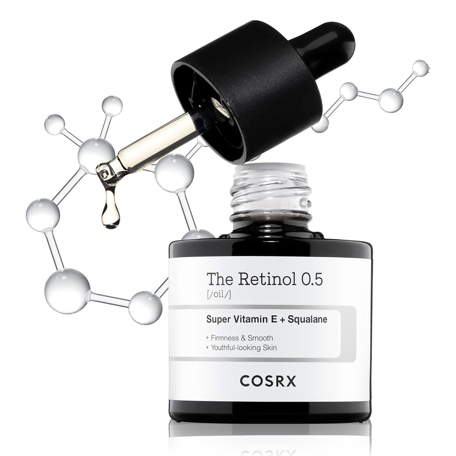 COSRX Retinol 0.5 Oil, Anti-aging Serum with 0.5% Retinoid Treatment for Face, Reduce Wrinkles, Fine Lines, Gentle Skincare for Day & Night, Not Tested on Animals, Korean Skin Care, Stocking Stuffers Visit the COSRX Store