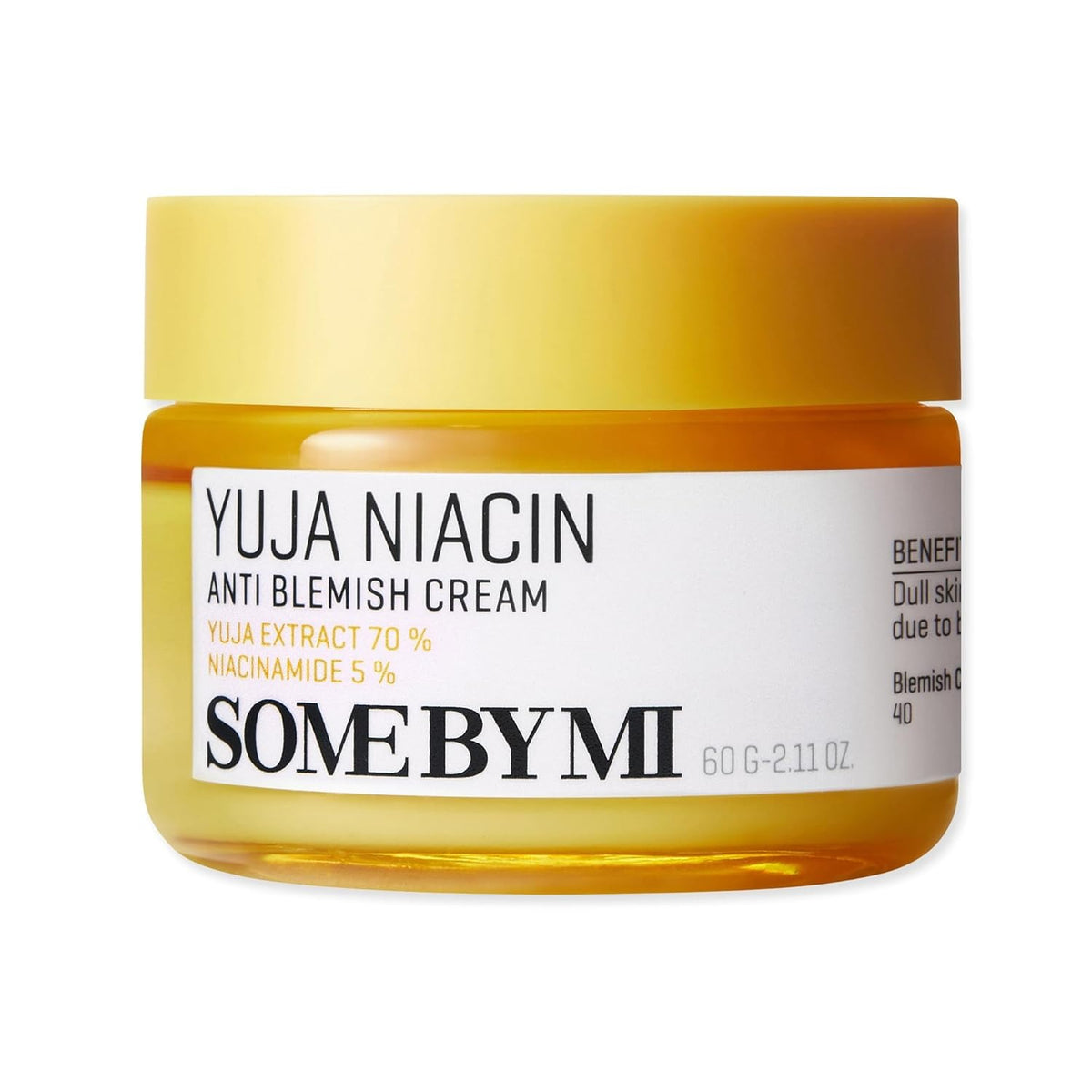 SOME BY MI Yuja Niacin Anti Blemish Cream– Dark Spot Remover with Alpha-Bisabolol for Face