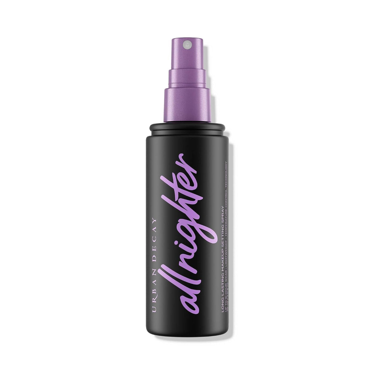 Urban Decay All Nighter Waterproof Makeup Setting Spray - Natural Finish, Smudge-Proof, Transfer-Resistant, Up to 16HR Wear, Cool Skin Temperature, Fine Mist, Controls Shine, For All Skin Types