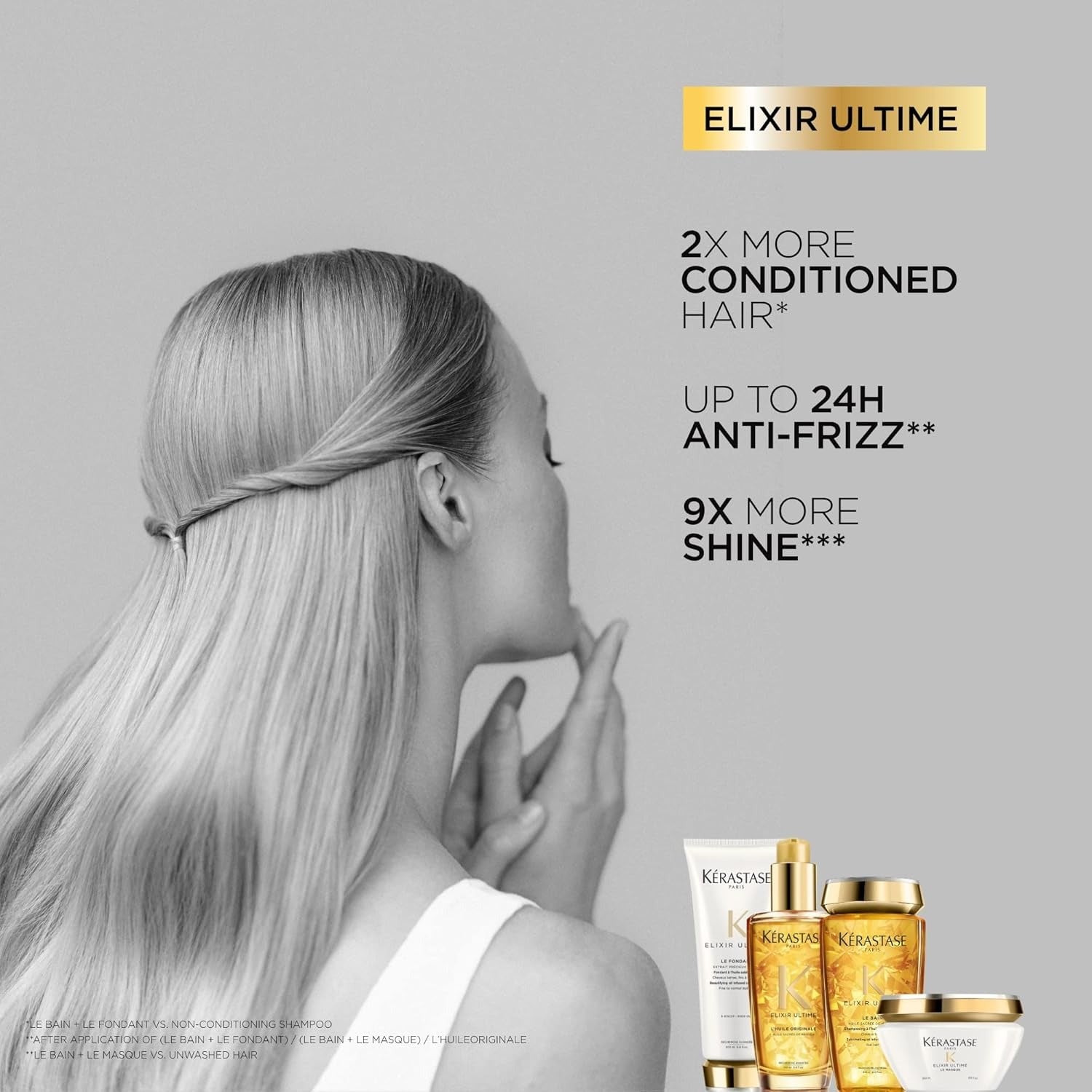 KERASTASE Elixir Ultime Le Bain Shampoo - Oil Inflused Hydrating Shampoo
