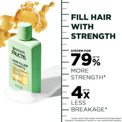 Garnier Fructis Hair Filler Strength Repair Shampoo with Vitamin Cg