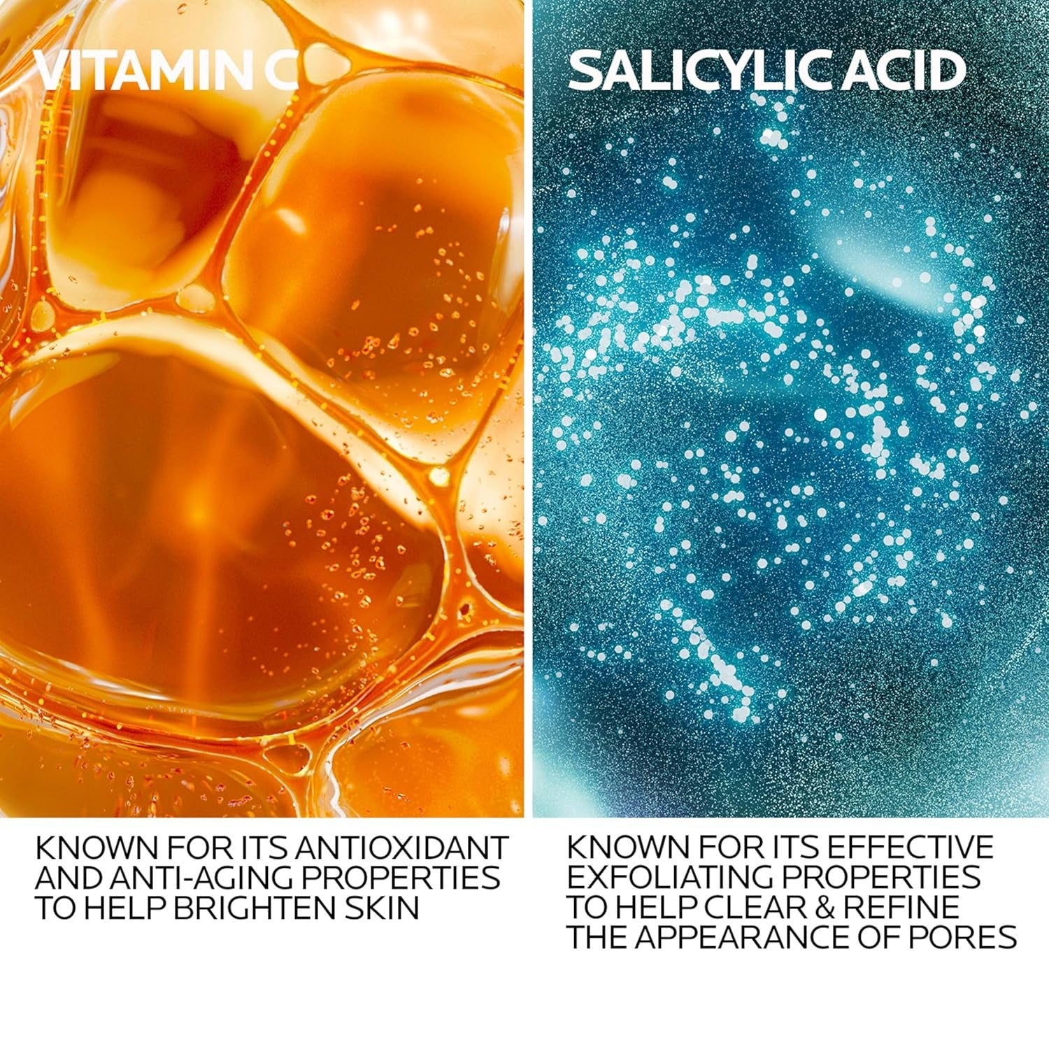 La Roche-Posay Pure 12% Vitamin C Serum For Face With Hyaluronic Acid & Salicylic Acid