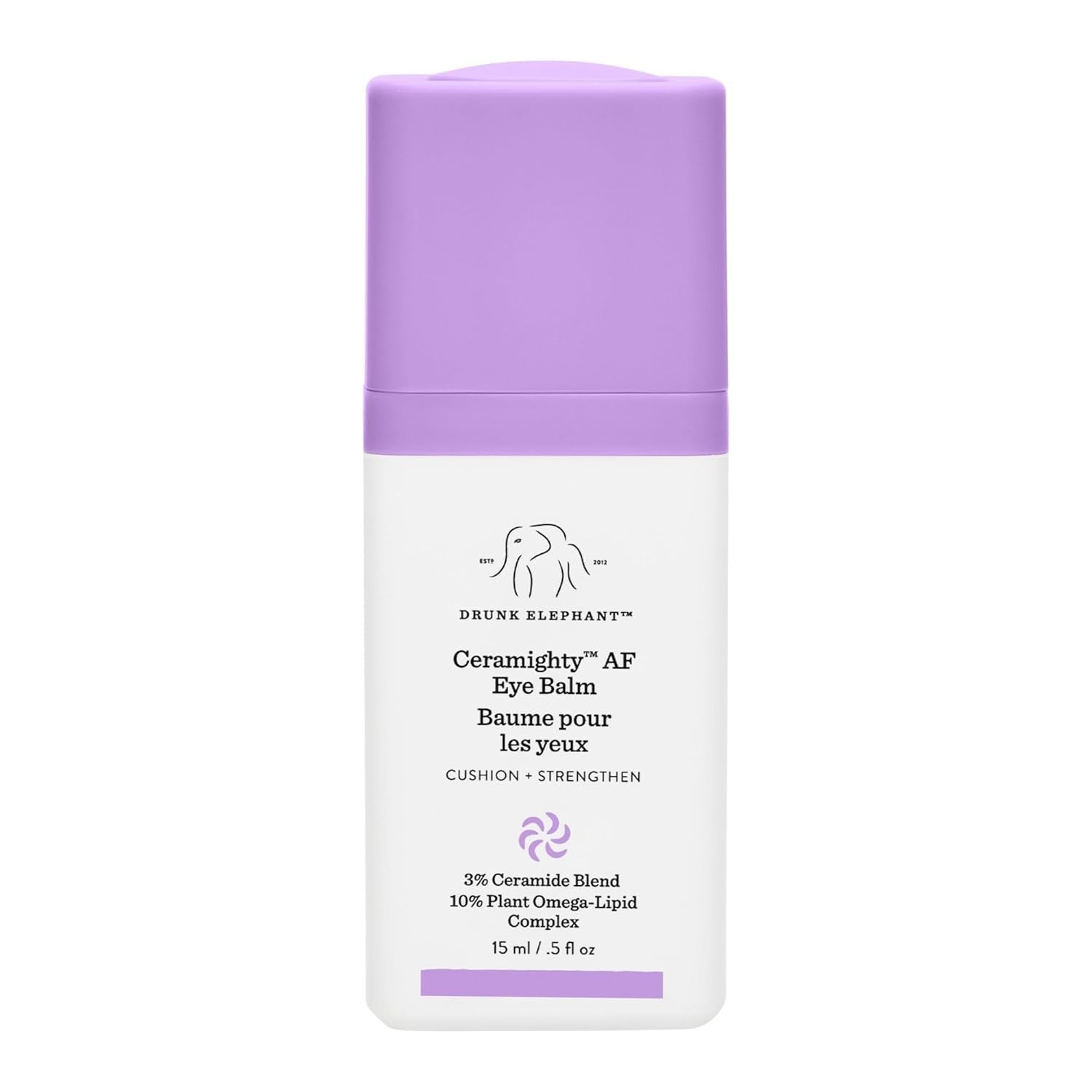 Drunk Elephant Ceramighty AF Eye Balm - Moisturizing Eye Cream - Clean Clinical Skincare