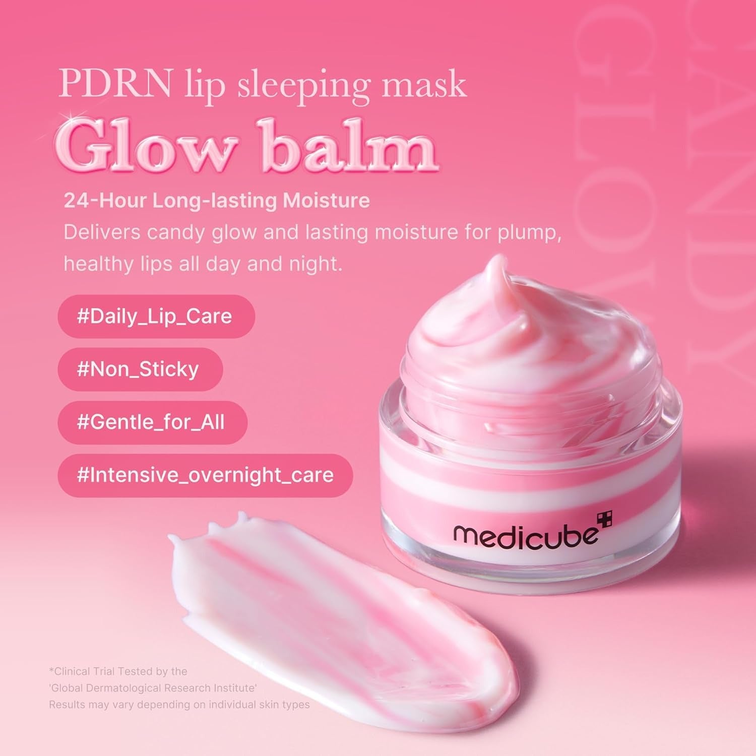 medicube PDRN lip sleeping mask glow balm