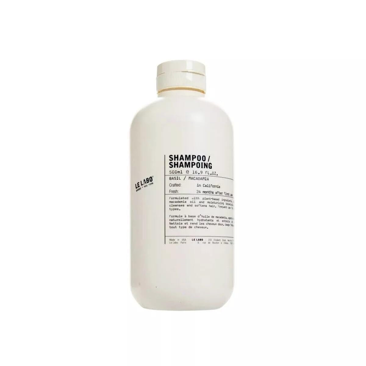 Le Labo Shampoo BASIL/MACADAMIA 500mL / 16.9 Fl. Oz.