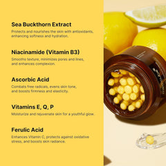 medicube Uneven Skin & Firm Duo: Deep Vitamin C Golden Capsule Face Moisturizer