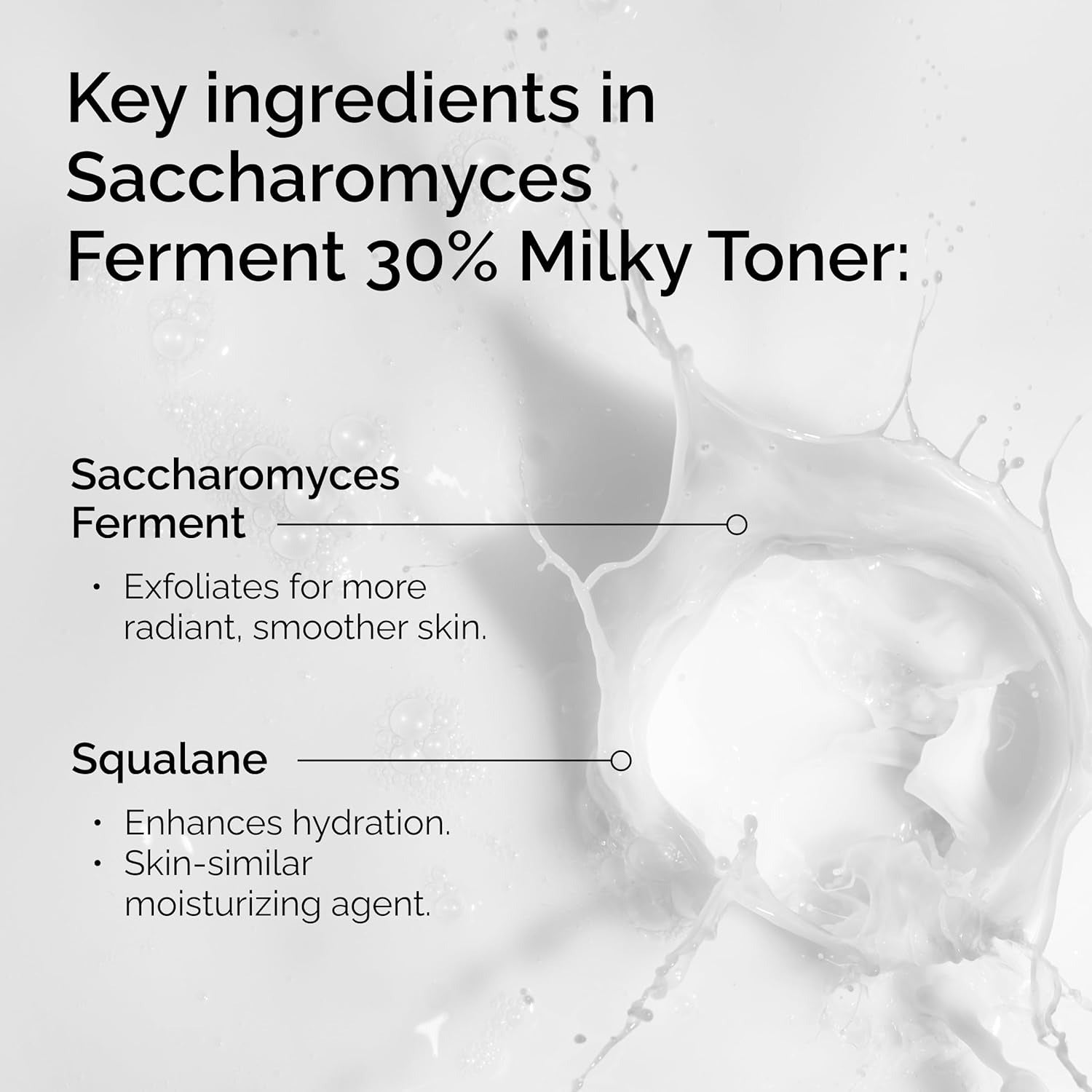 Ordinary Saccharomyces Ferment 30% Milky Toner