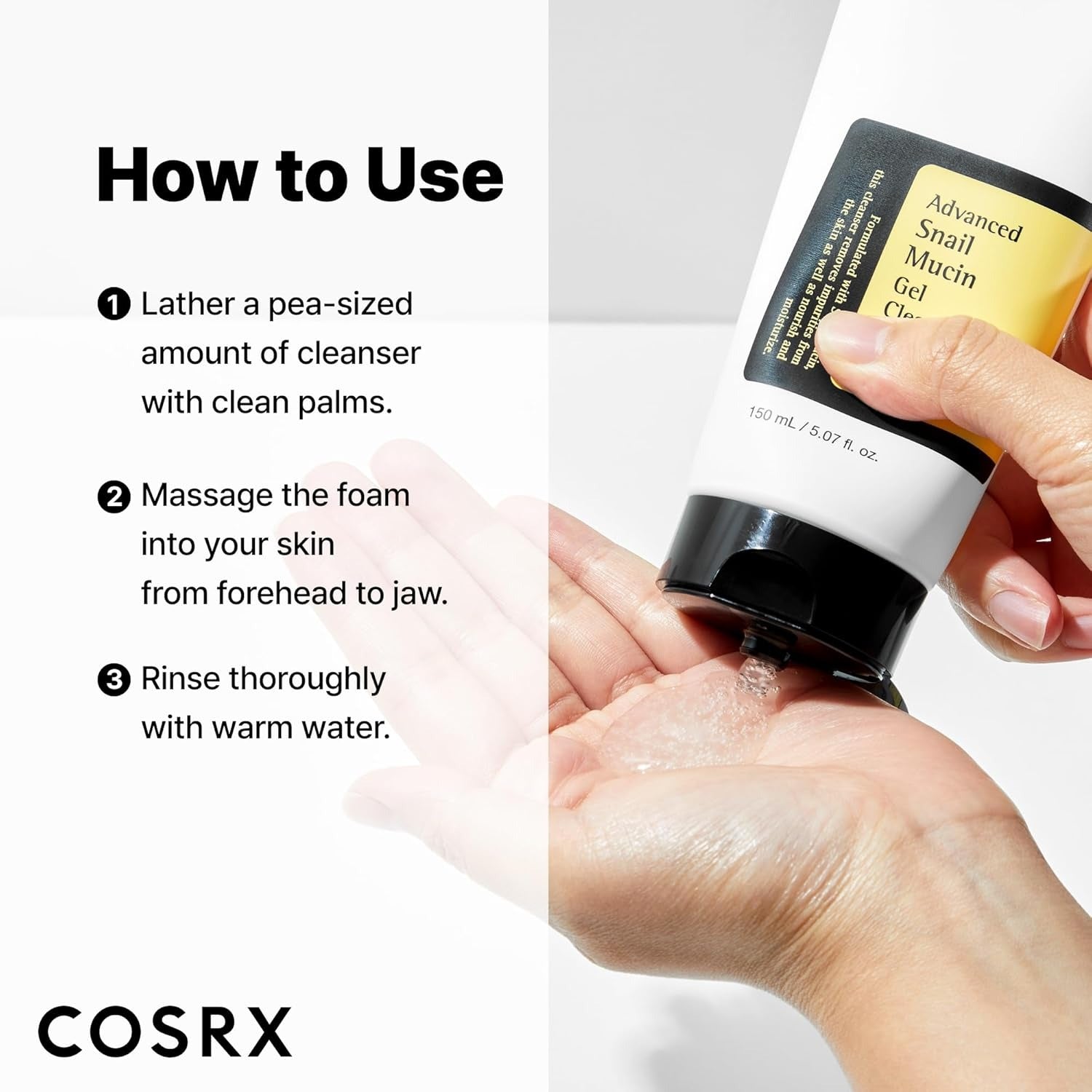 COSRX Advanced Snail Mucin Gel Cleanse