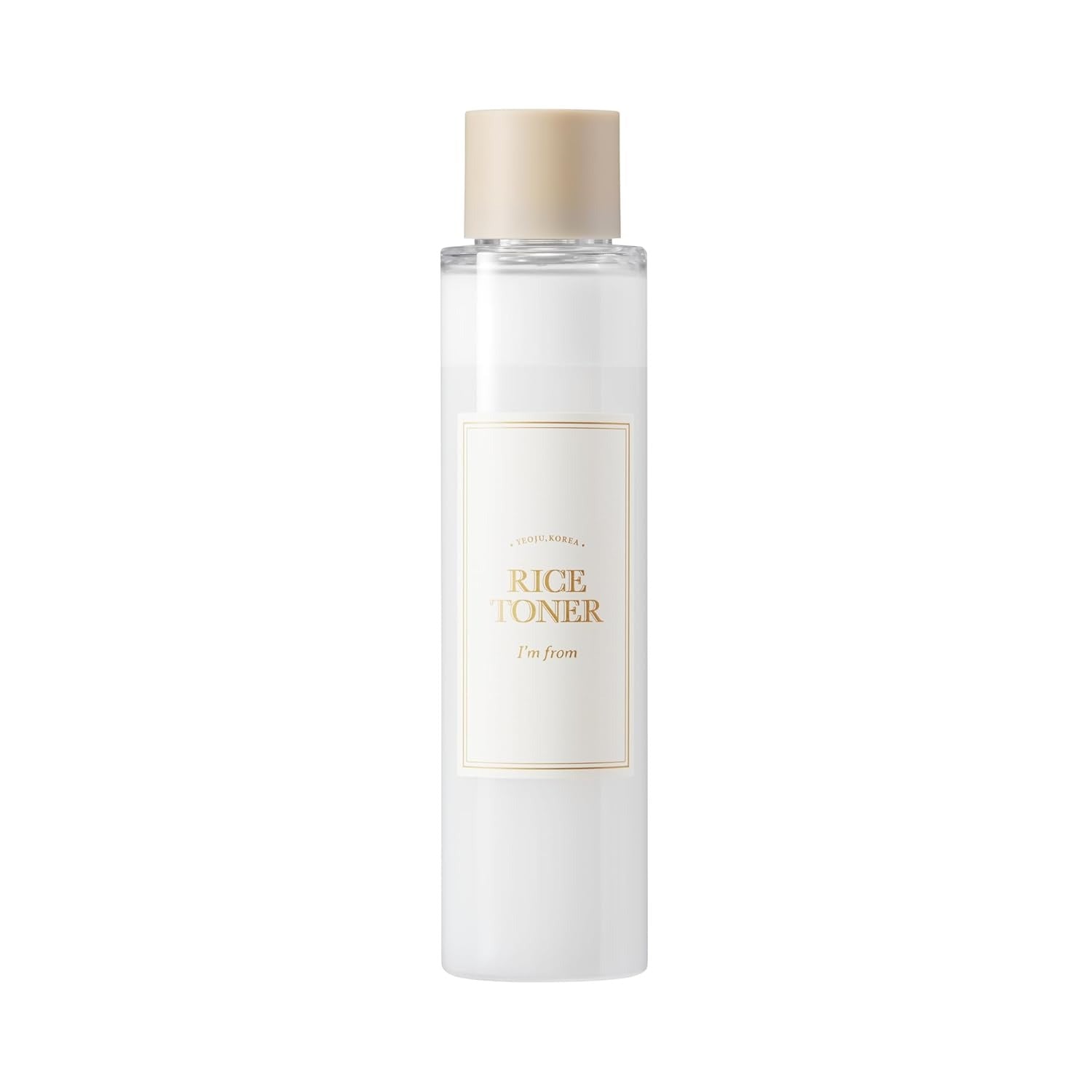 'm from Rice Toner, Milky Toner for Glowing Skin, Korean Rice, Glow Essence with Niacinamide, Hydrating for Dry, Dull, Combination Skin, Vegan, Fragrance Free, Glass Skin 5.07 Fl Oz