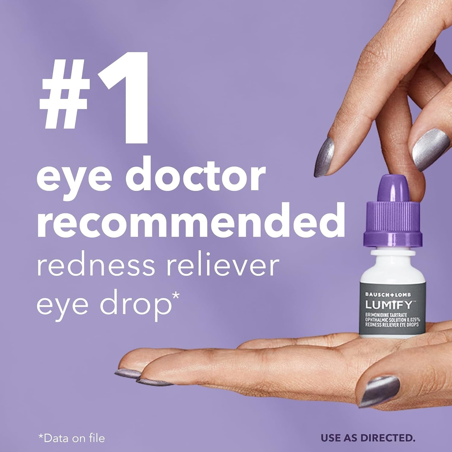 LUMIFY Eye Drops for Red Eyes, Redness Reliever for Brighter Looking Eyes