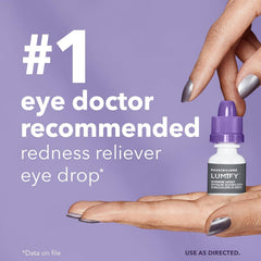 LUMIFY Eye Drops for Red Eyes, Redness Reliever for Brighter Looking Eyes