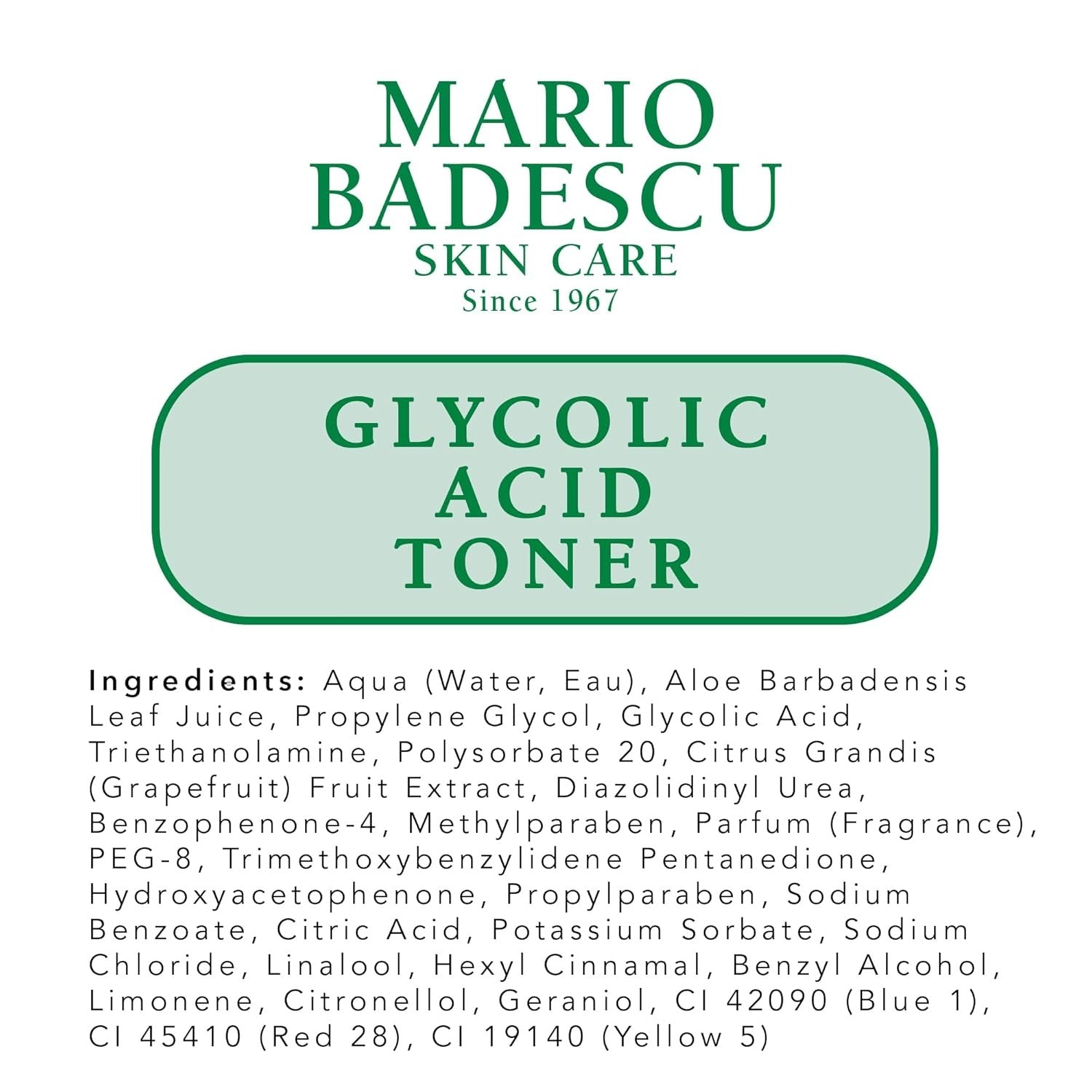 Mario Badescu Glycolic Acid Toner