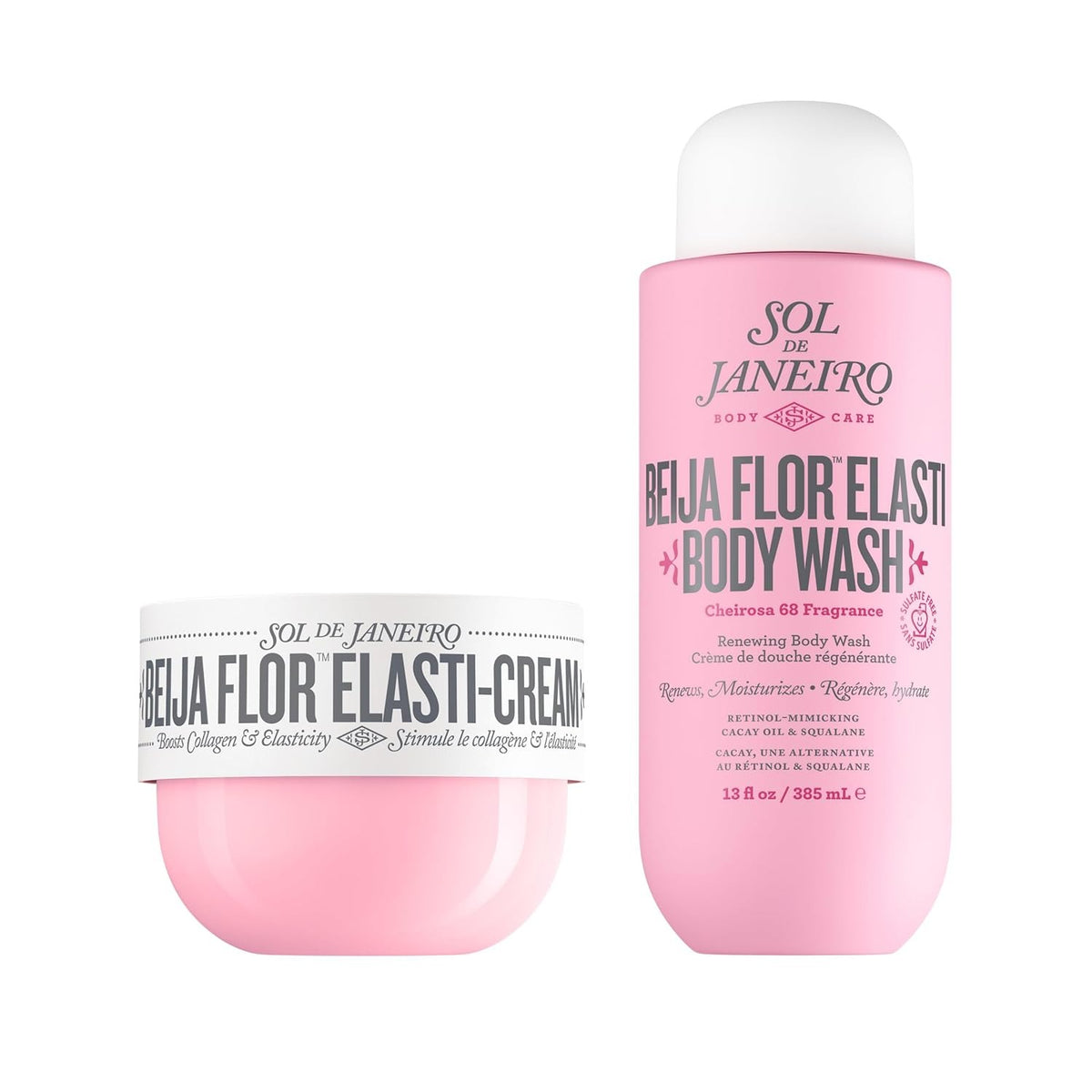 Sol de Janeiro Beija Flor Elasti-Cream and Body Wash Duo