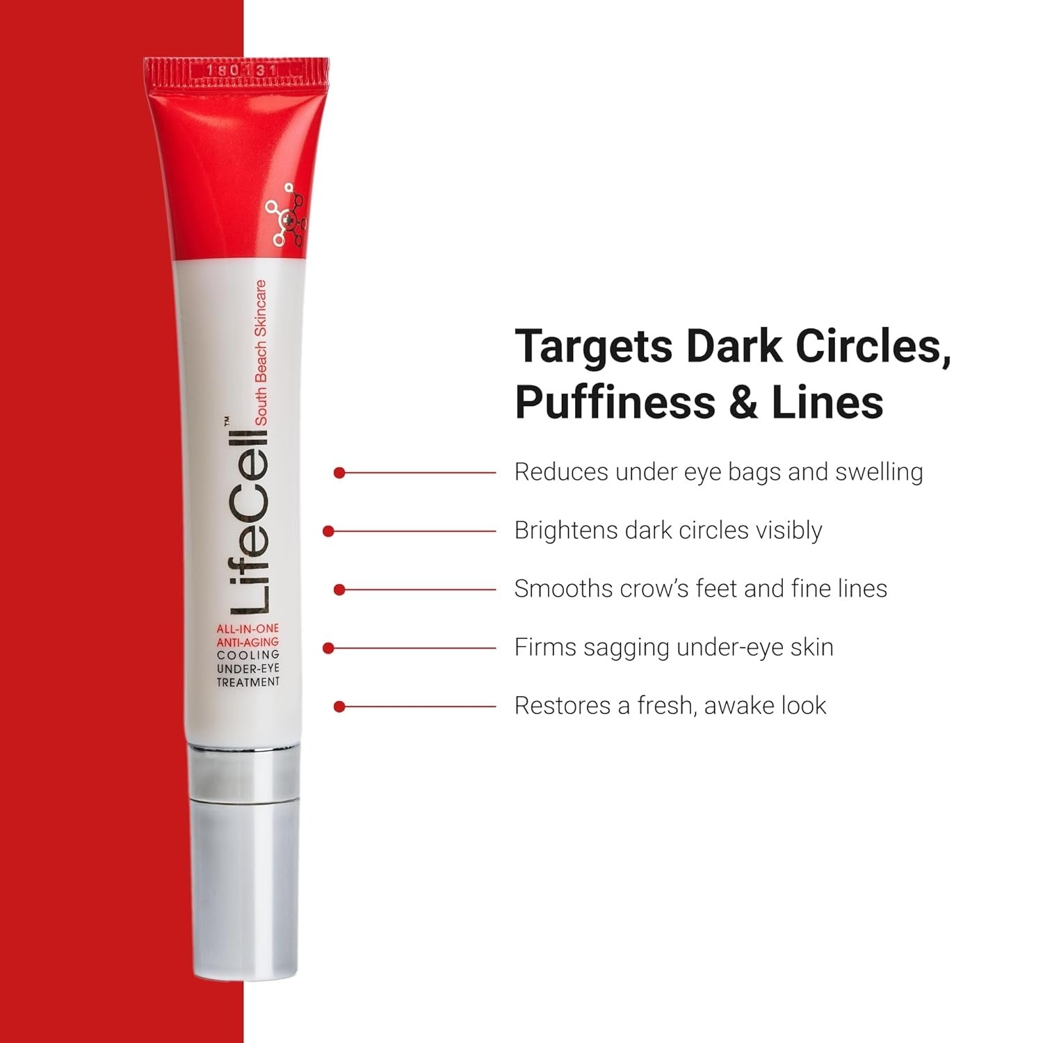 LifeCell All-in-One Eye Treatment – Anti-Aging Under Eye Cream for Puffiness, Dark Circles & Wrinkles